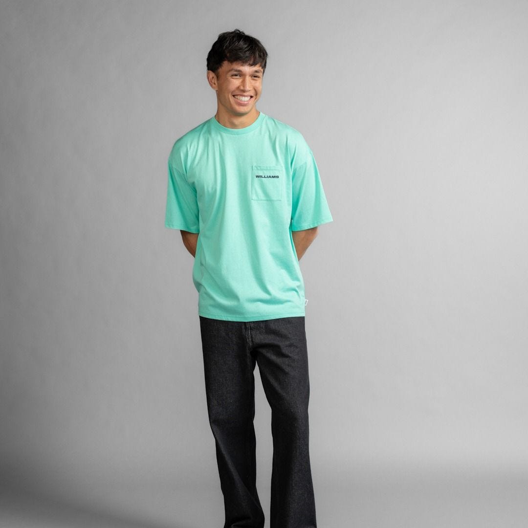 Oversized Lifestyle Tee Ice Green